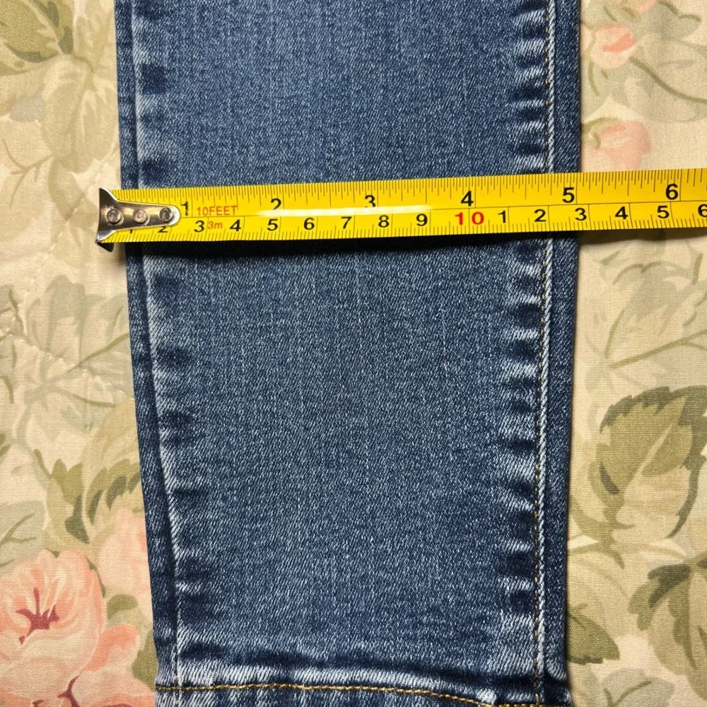 Good American Good Waist Skinny Jeans Blue Dark Wash High Rise‎ Size 0/25